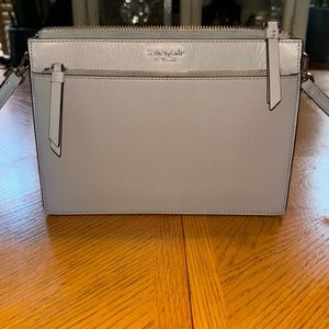 Kate spade lite gray crossbody.